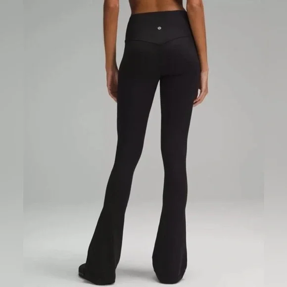 NWT Lululemon Align Asym Mini Flare 32”, Black, Size 8 - Picture 3 of 9